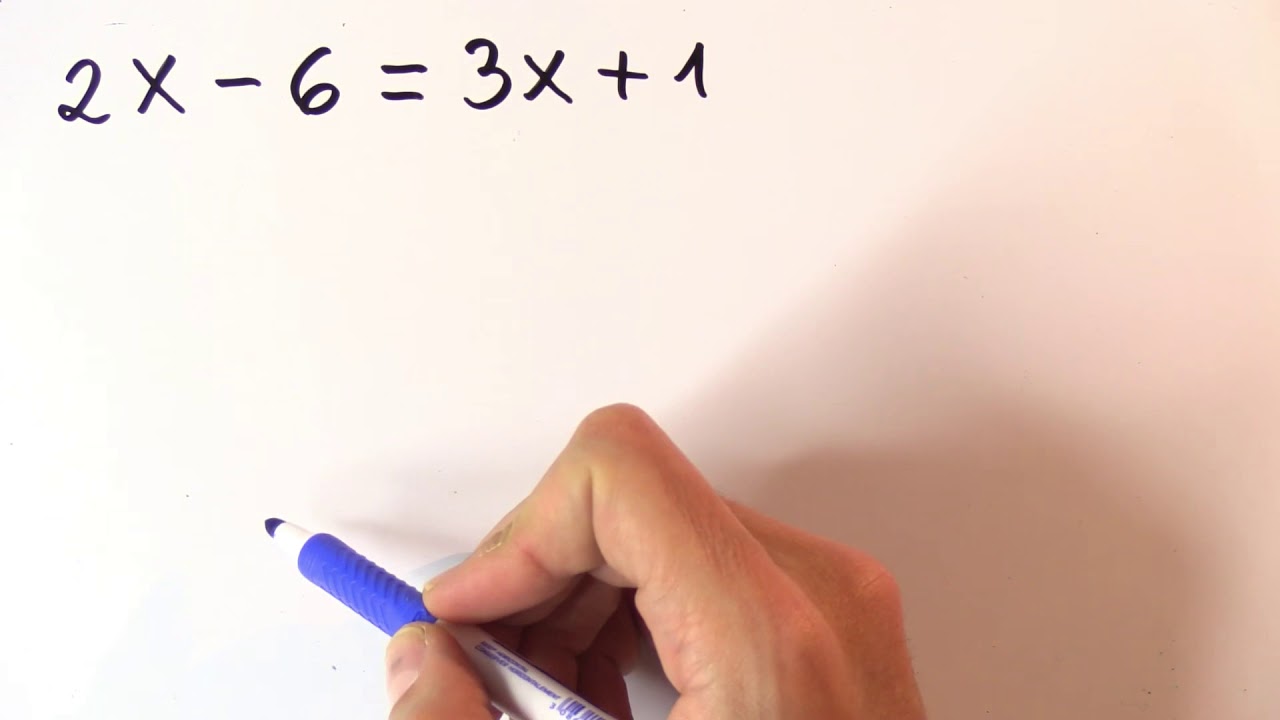 Cómo encontrar el valor de x en la ecuación 1 – x = 3x – 2