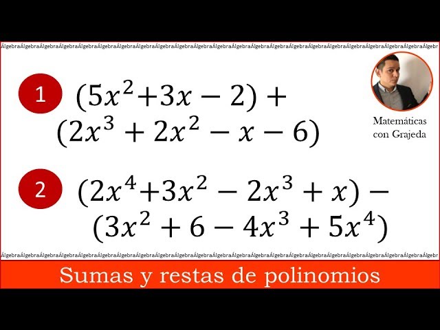 Cómo realizar la suma de polinomios: (a+10b−9)+(3a−5b+4c)+(2c+b−6)