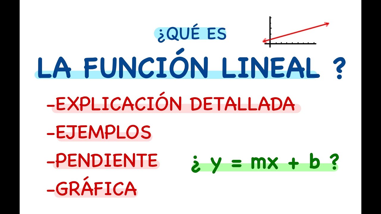 Comprender las propiedades de una función lineal en un contexto específico