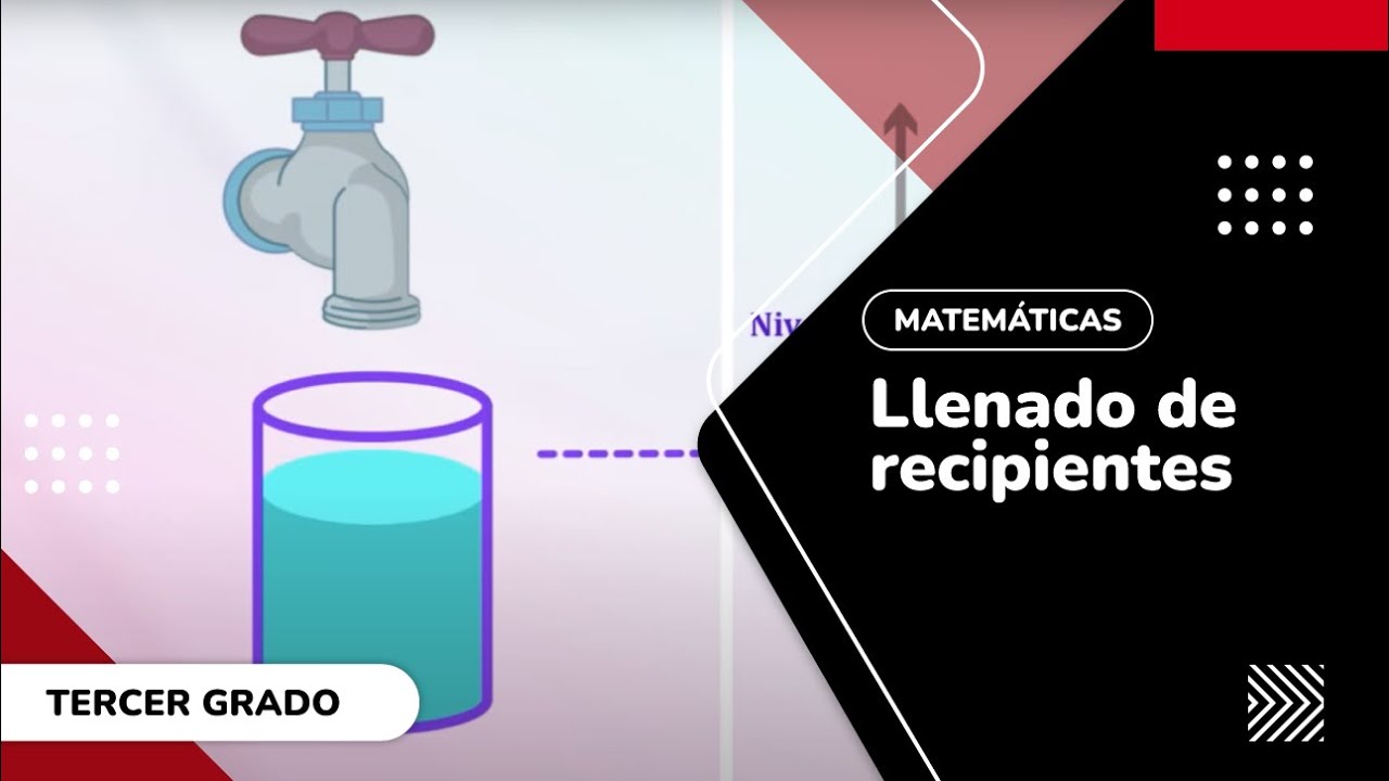 Concepto matemático del llenado de recipientes