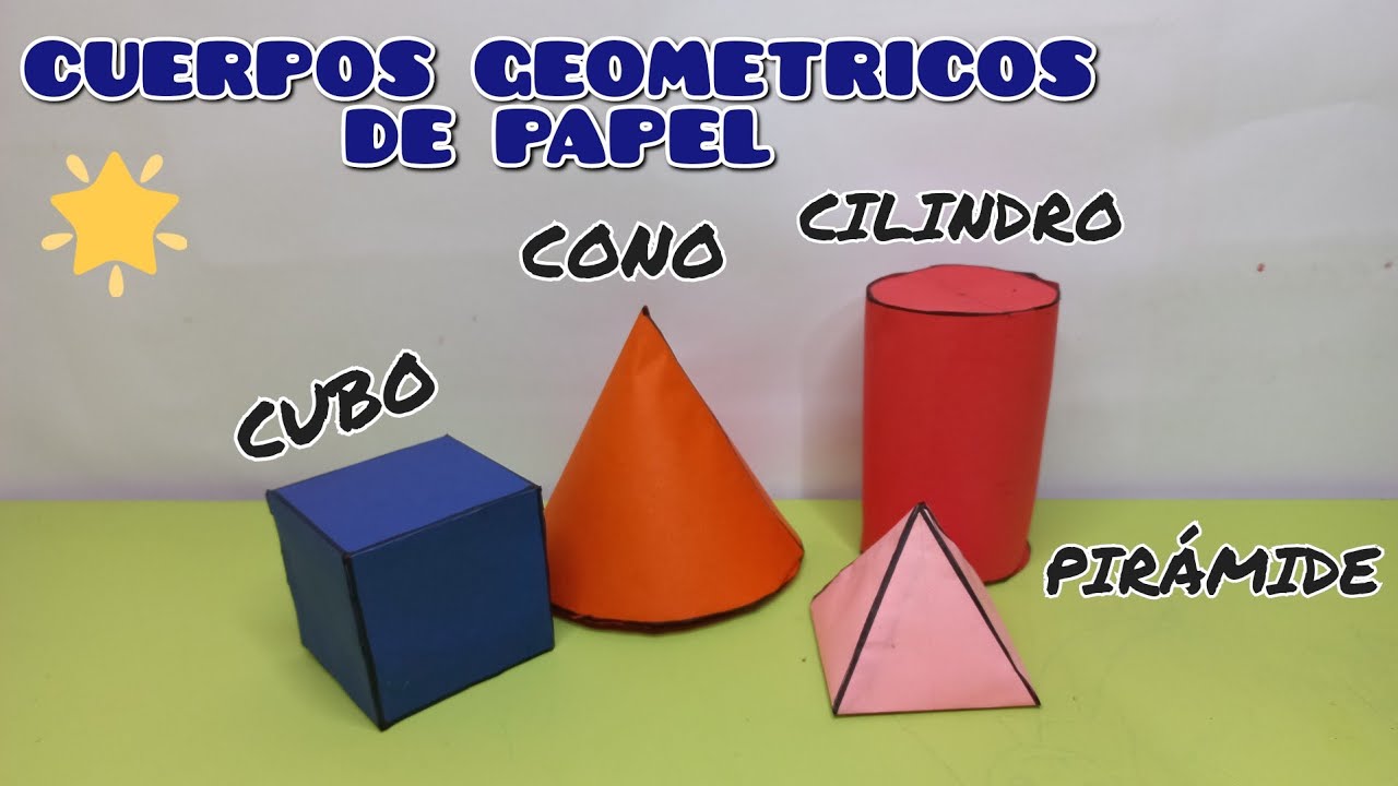 Guía detallada para crear figuras geométricas en cartulina paso a paso
