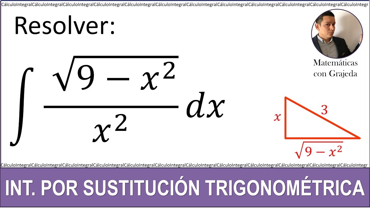 Integración por sustitución trigonométrica: concepto y aplicación