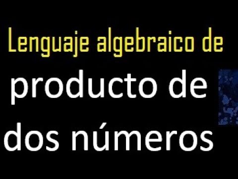 La solución al producto de dos o más números