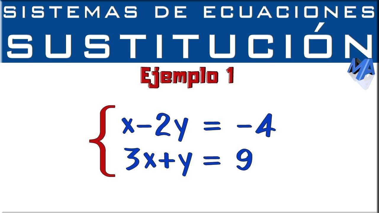 Método de sustitución para resolver ecuaciones: una guía paso a paso