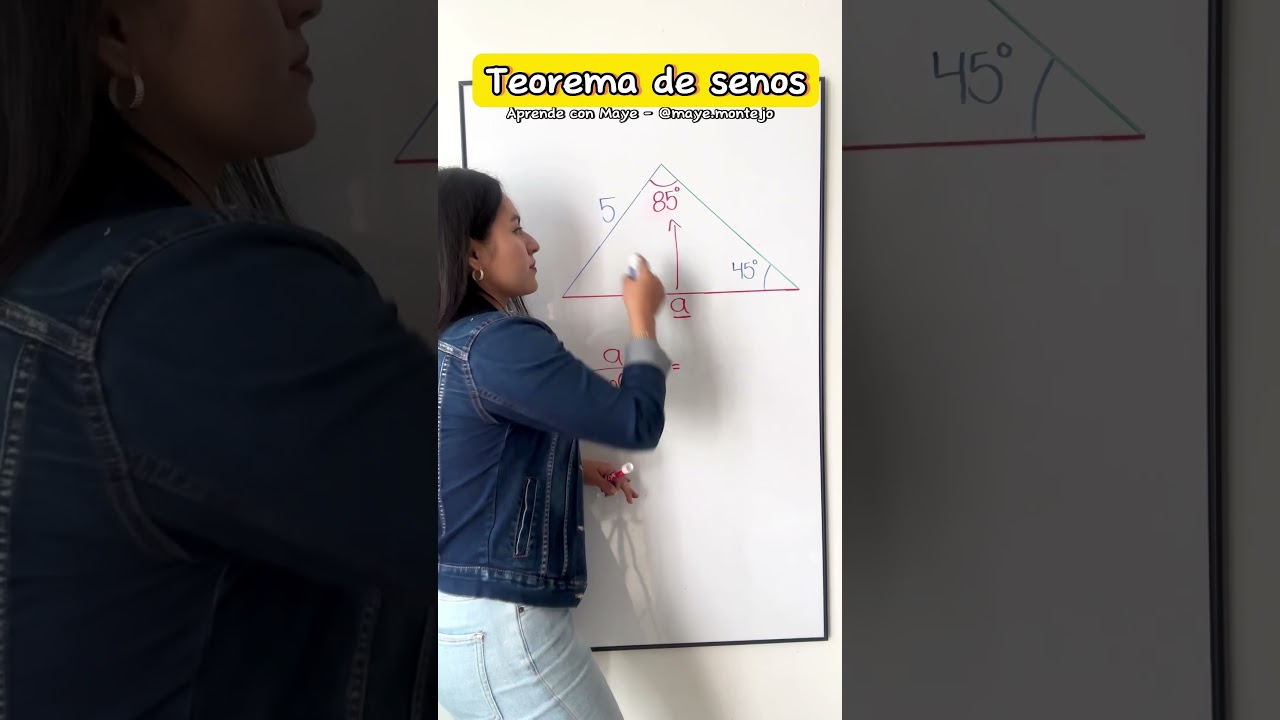 Resuelve las preguntas 23 y 24 basadas en un triángulo oblicuángulo