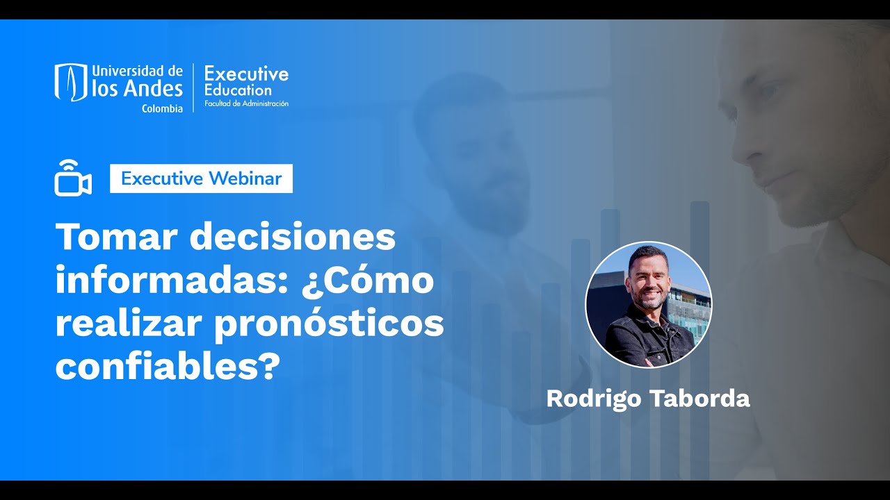 Utiliza datos y pronósticos estadísticos para tomar decisiones informadas