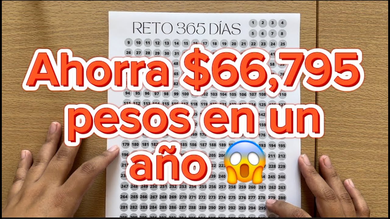 Cálculo del ahorro anual al ahorrar 100 pesos por semana