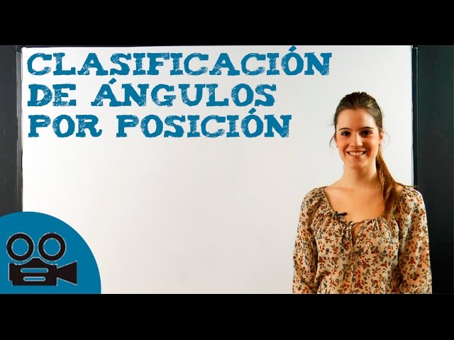 Clasificación de ángulos según la posición de sus lados