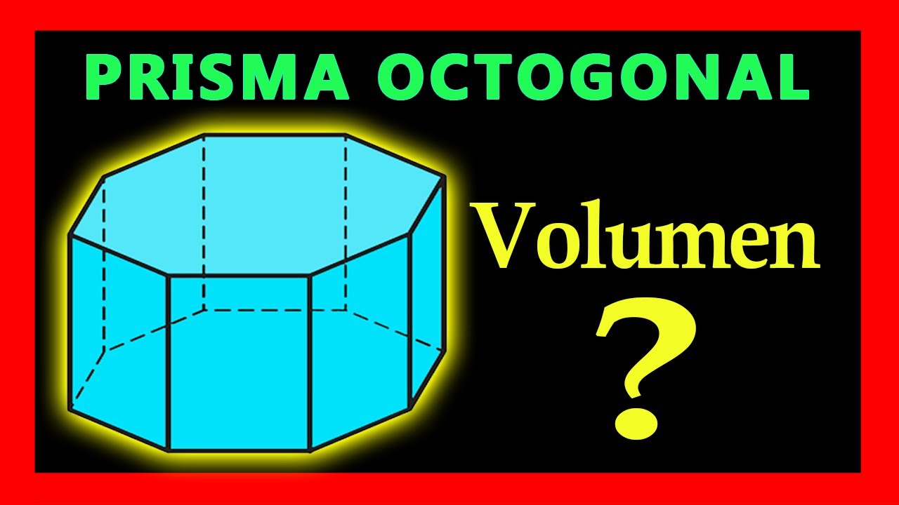 Cómo determinar el volumen de un prisma de ocho lados