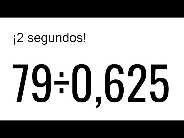 Cómo obtener el resultado de una división de manera eficiente