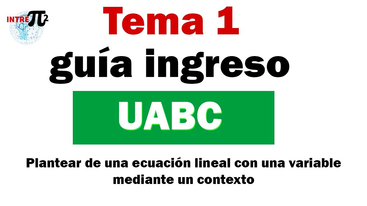 Cómo plantear una ecuación lineal con una variable en un contexto específico