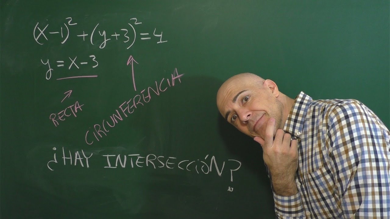 Intersección de una recta y una circunferencia