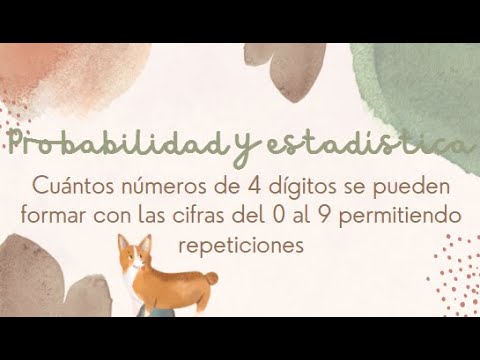 Número de combinaciones posibles con 4 dígitos del 0 al 9