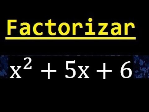 Significado de factorizar el polinomio x2-5x