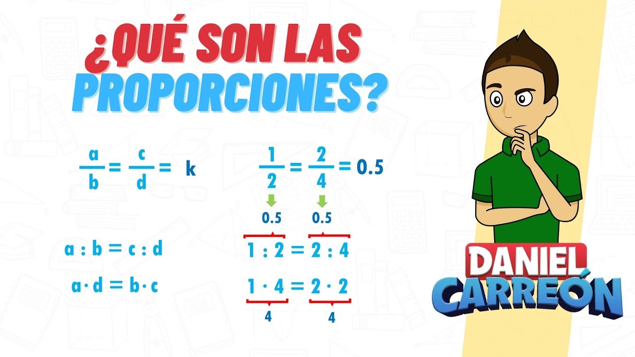 ¿Cuál es el nombre de esta proporción en matemáticas?