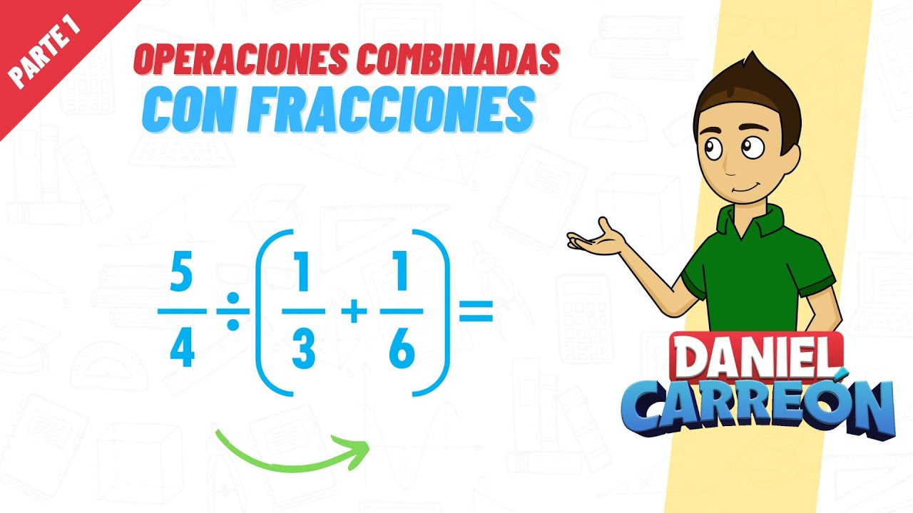 Cálculo de una expresión matemática con fracciones