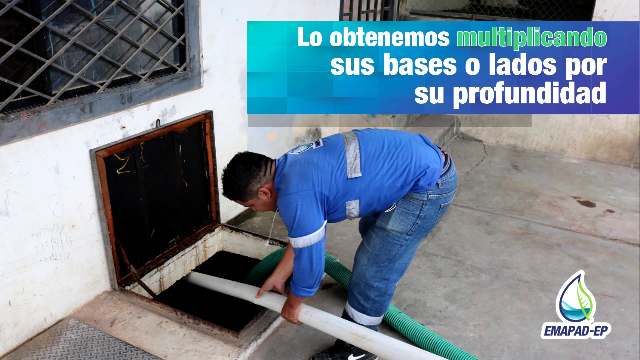 Cómo calcular el volumen de una cisterna en metros cúbicos