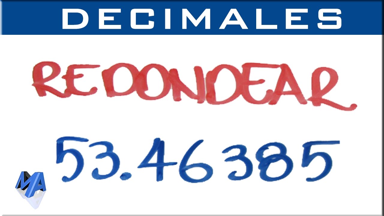 Cómo redondear números a partir de un determinado valor