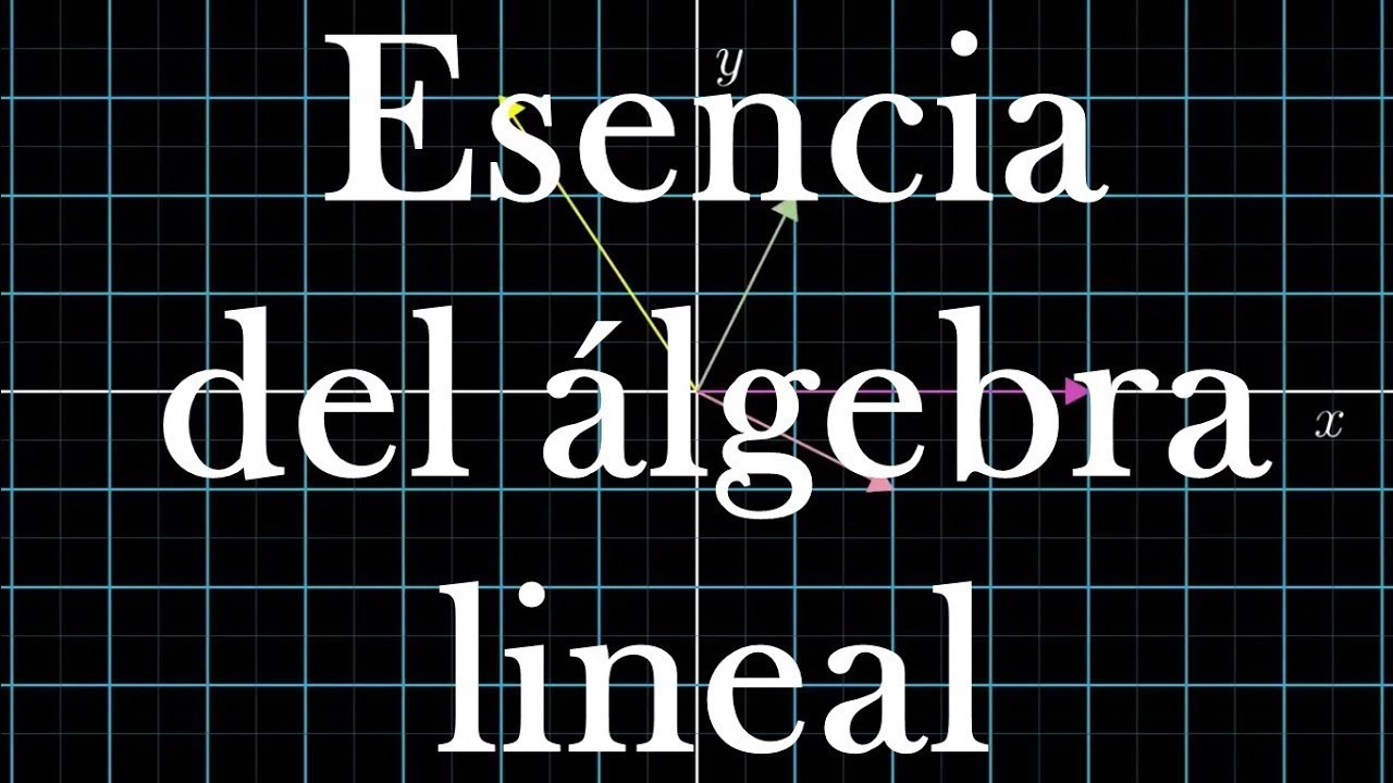 Concepto fundamental de álgebra lineal