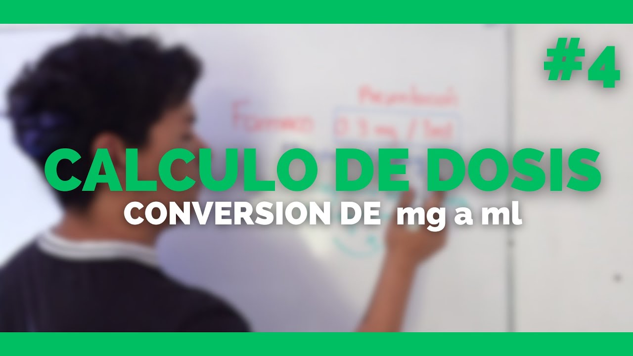 Conversión de miligramos a mililitros: ¿Cuál es la equivalencia?