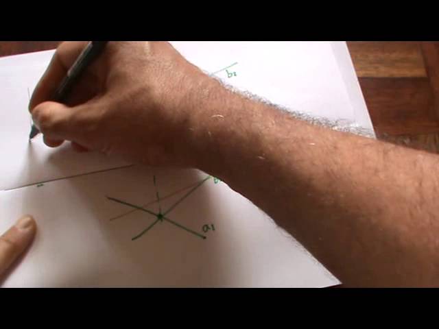 Intersección de rectas en un plano sin coincidencia