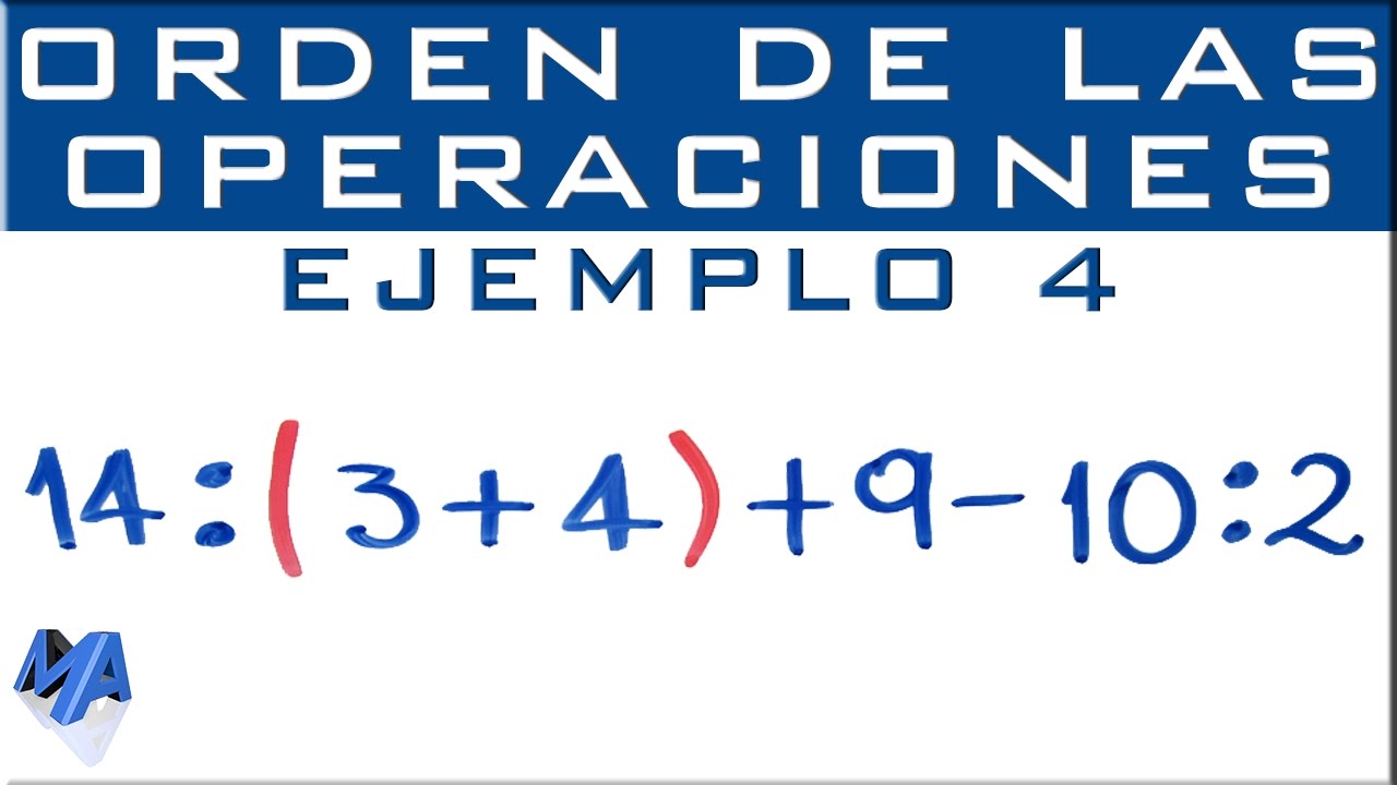 Operación matemática con suma multiplicación y división