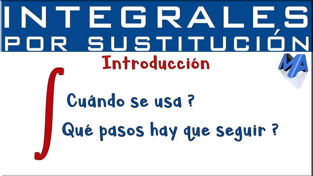 Técnica de integración mediante cambio de variable