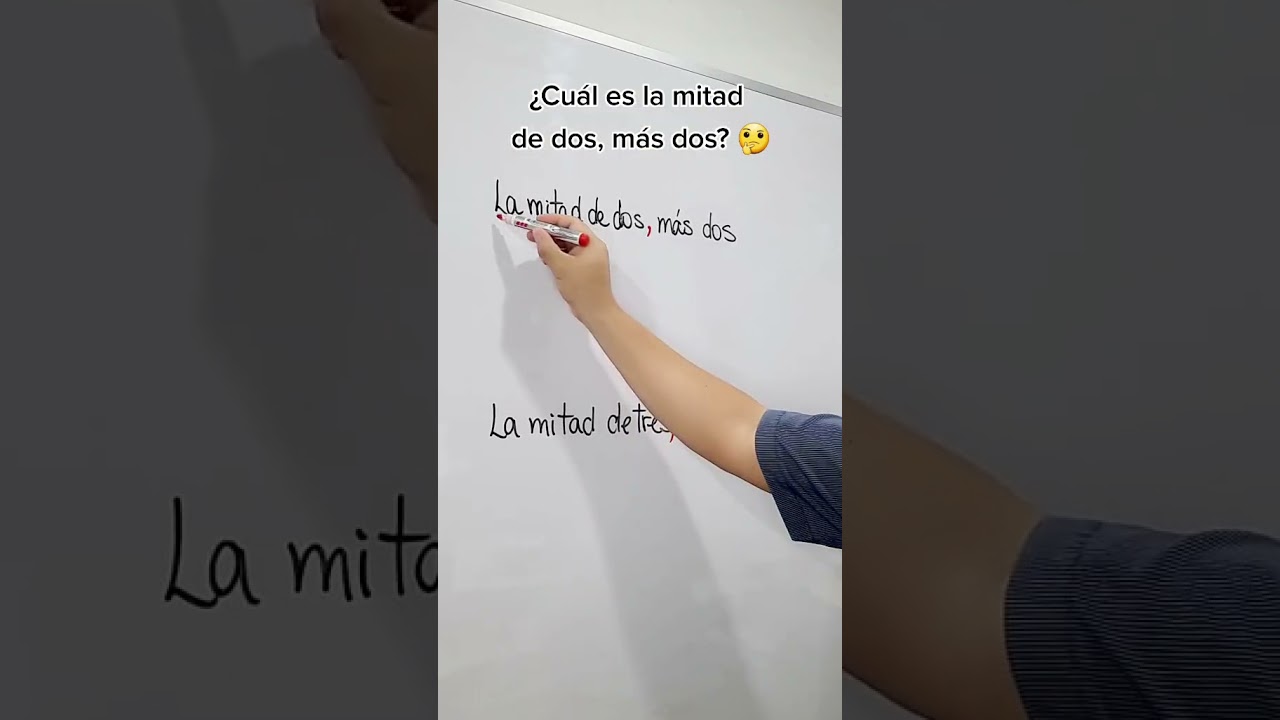 Calcula la mitad de 2 más 2