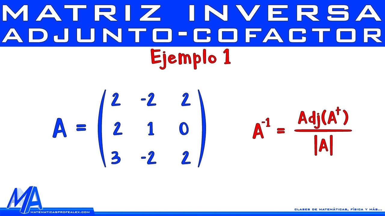 Cómo calcular la matriz inversa de forma eficiente