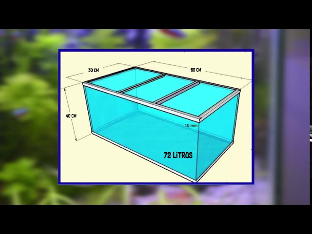 Cómo calcular los litros de una pecera