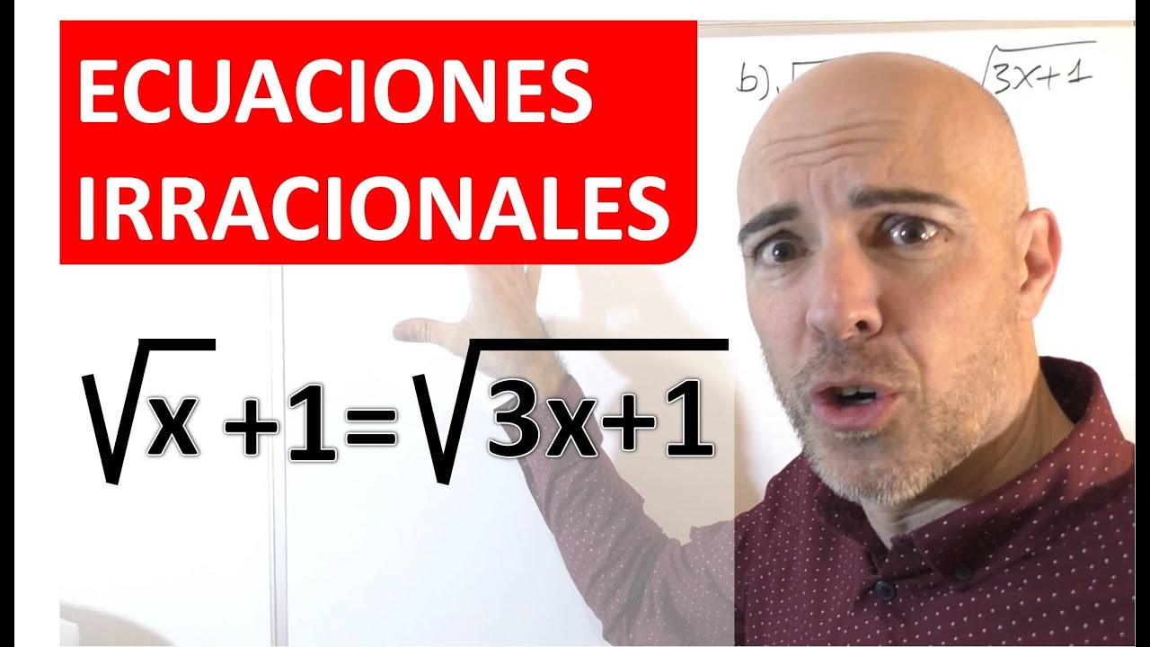 Cómo determinar el grado de una ecuación irracional