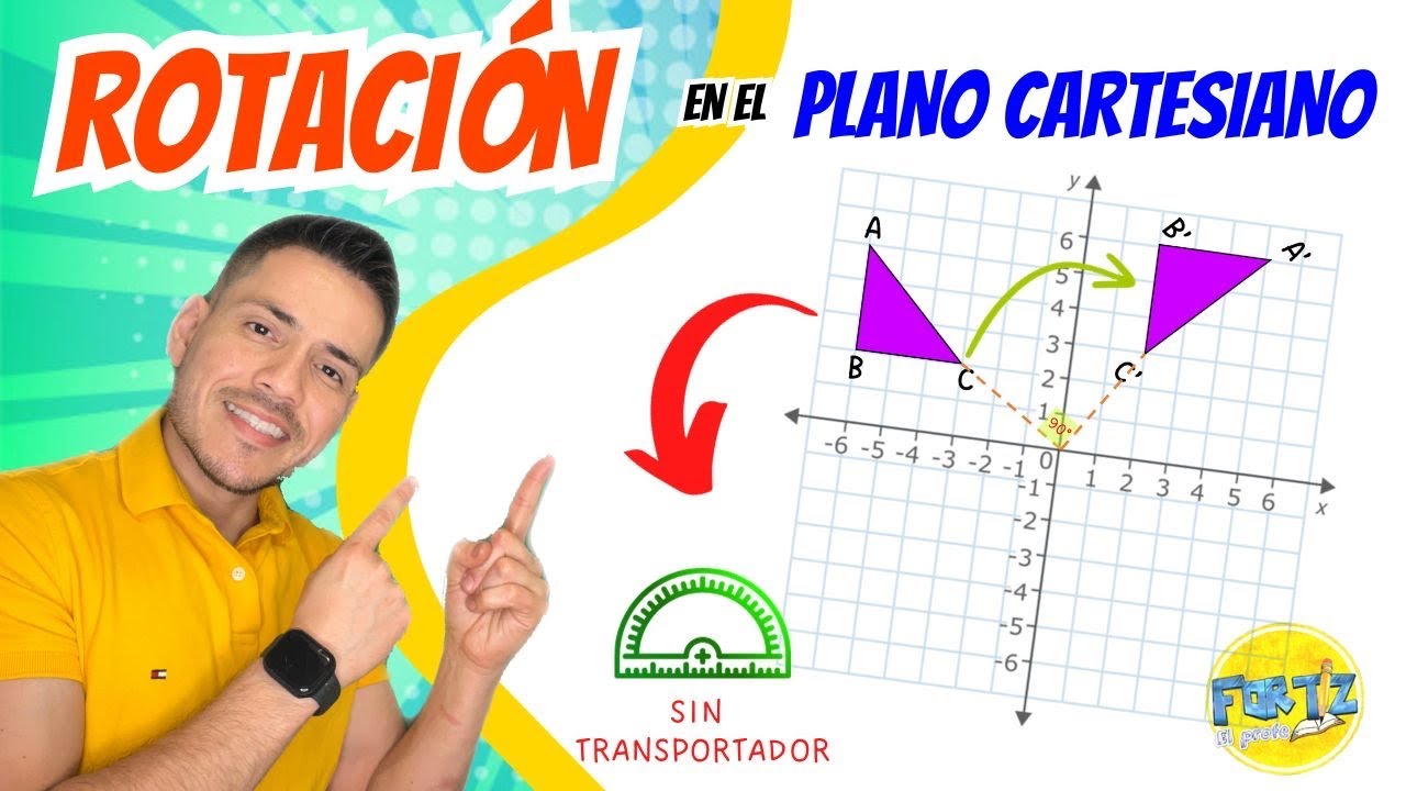 Guía detallada para realizar rotación de figuras geométricas