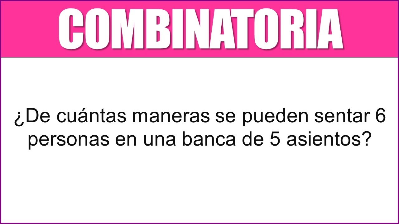Posibilidades de acomodo de 10 personas en un banco con 4 asientos disponibles
