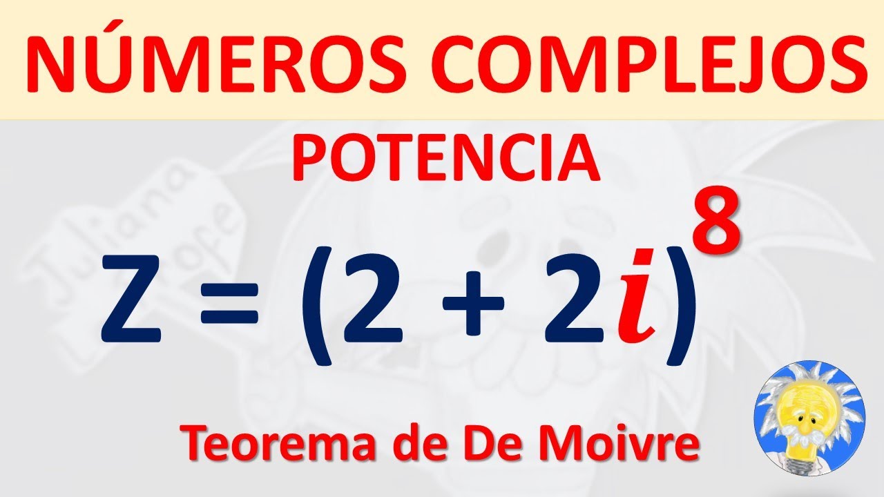 Teorema de Moivre: Potencias y raíces de números complejos
